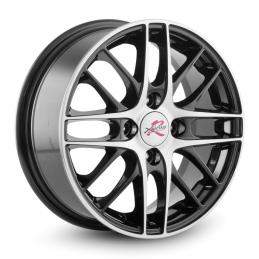 X`trike RST R004 5.5x14 PCD4x98 ET35 Dia58.6 BK/FP